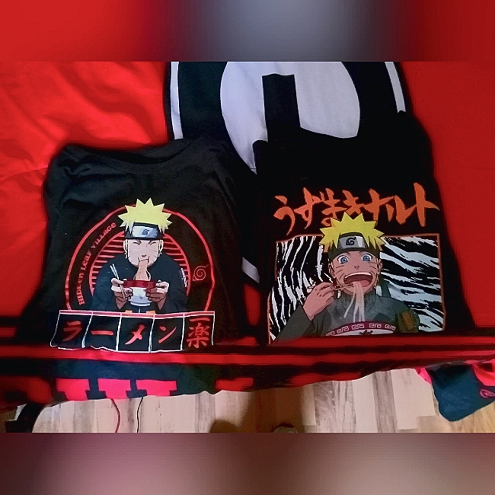 Naruto Ramed Shop T Shirt 2 Packs